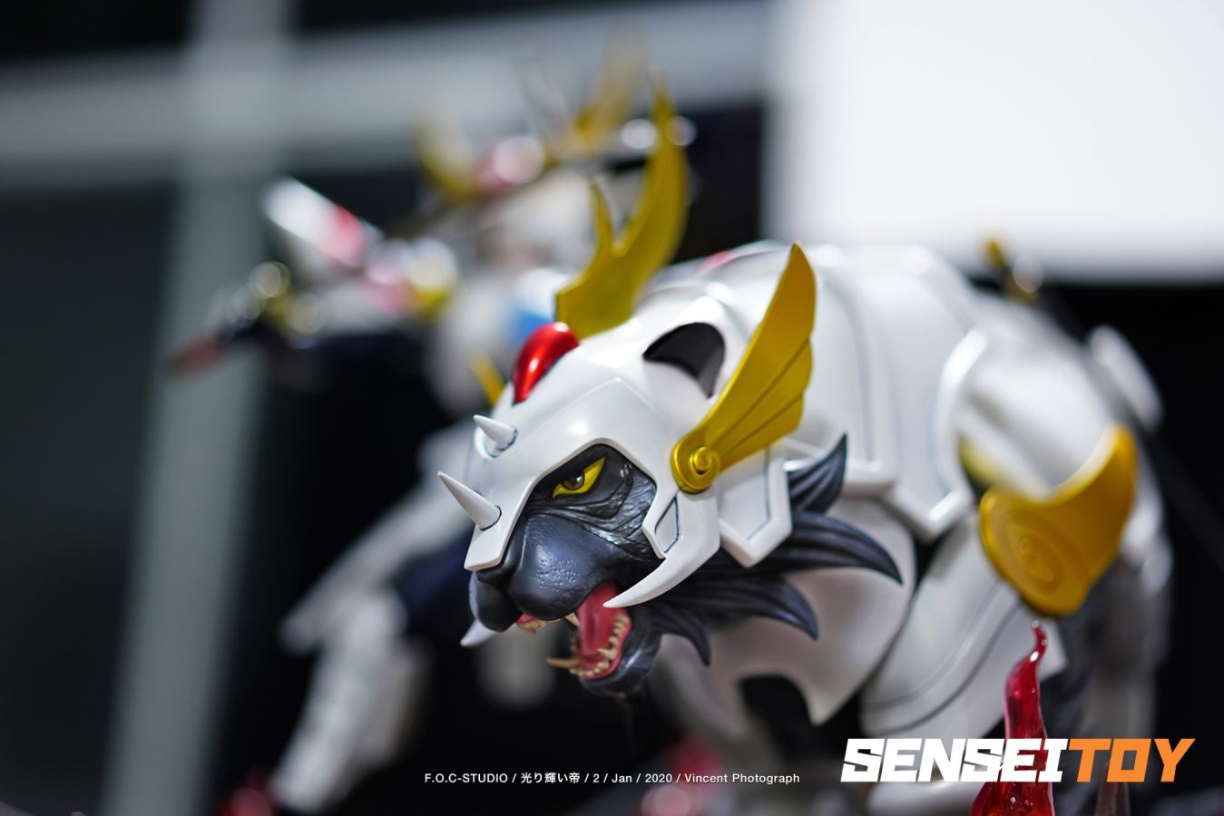 Ronin Warrior Samurai Trooper Kikoutei Emperor Sun White Tiger