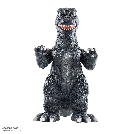 Godzilla, Minilla, Garbara Monsters Attack Soft Vinyl Figure Set