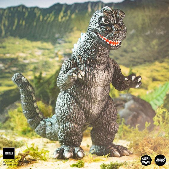 Godzilla, Minilla, Garbara Monsters Attack Soft Vinyl Figure Set