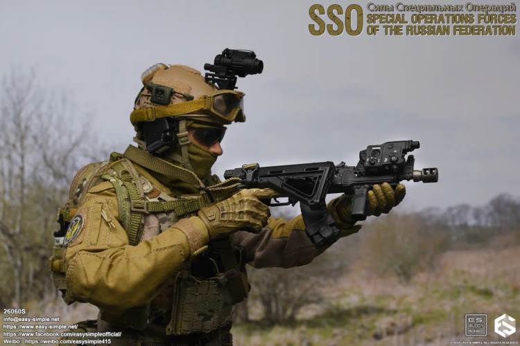 Russian SSO Special Operations Force 1/6