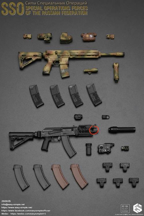 Russian SSO Special Operations Force 1/6