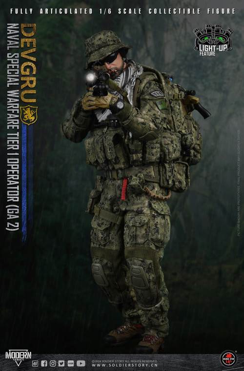 Naval Special Warfare Tier 1 Recon Sniper (GA 2) 1/6