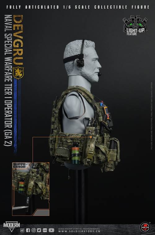 Naval Special Warfare Tier 1 Recon Sniper (GA 2) 1/6