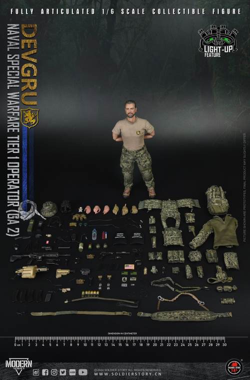 Naval Special Warfare Tier 1 Recon Sniper (GA 2) 1/6