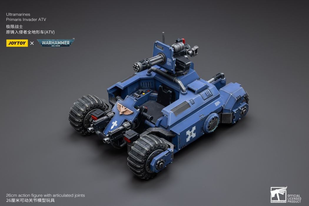 Ultramarine All Terrain Vehicle ATV/Agaranth/Technical Sergeant/Veteran Sergeant Custer 1/18