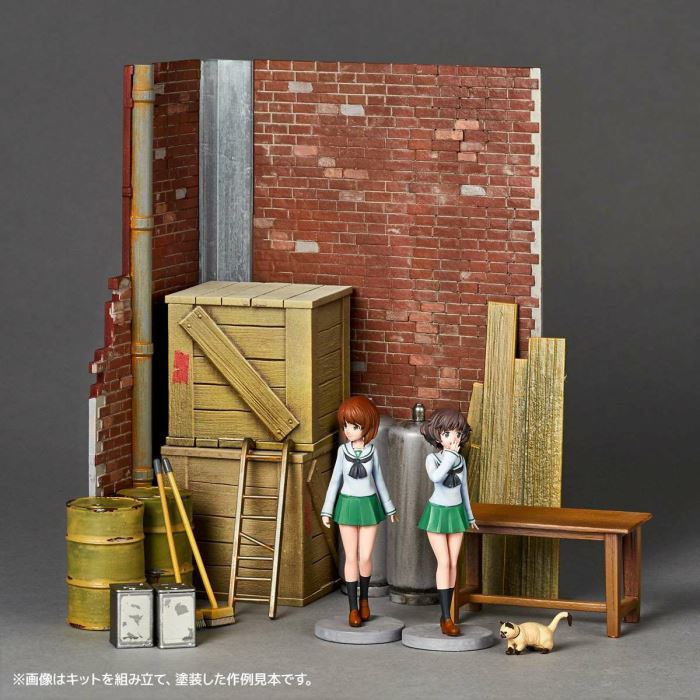 ARTPLA Girls & Panzer Final Chapter Garage Set [A]