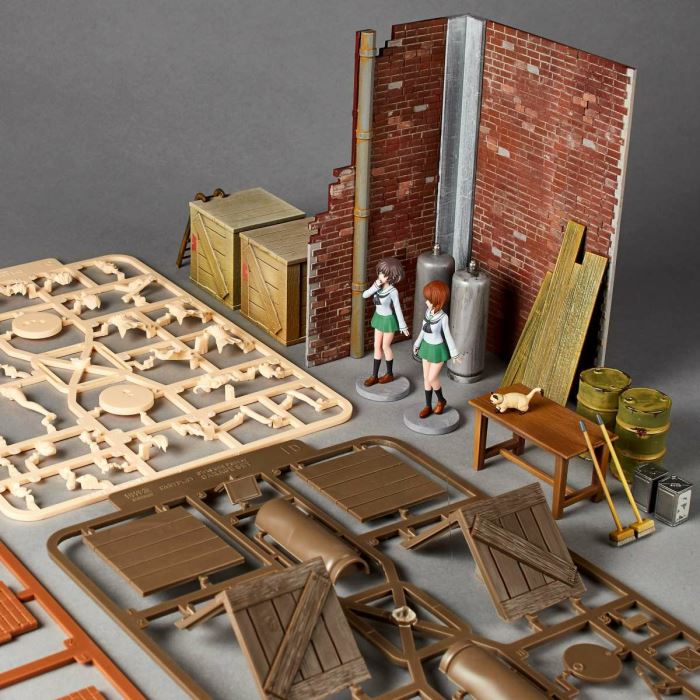 ARTPLA Girls & Panzer Final Chapter Garage Set [A]