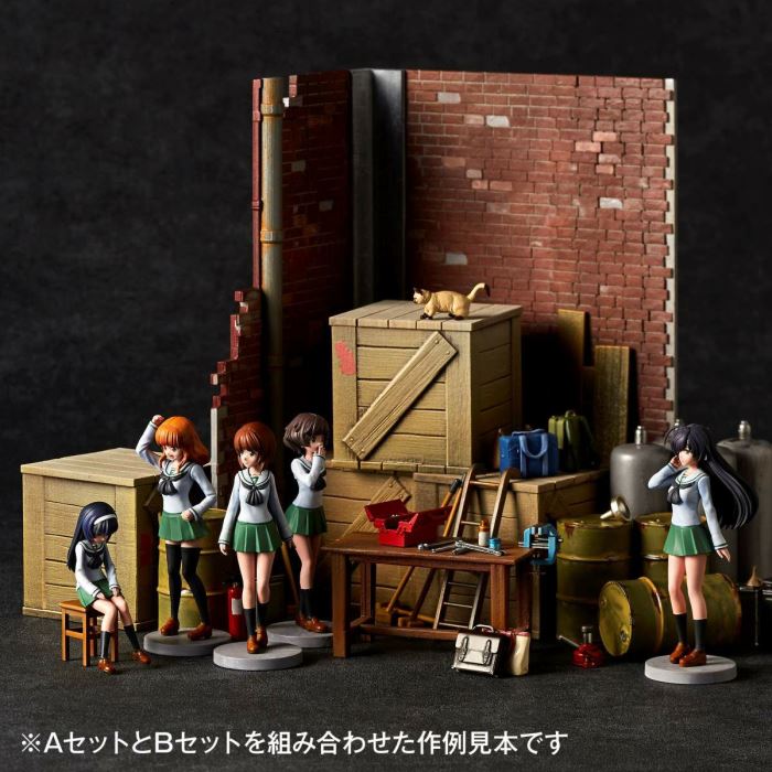 ARTPLA Girls & Panzer Final Chapter Garage Set [A]