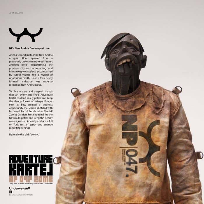 Navy Patrol Zombie 047 & Ruin Guard Zombie PA3