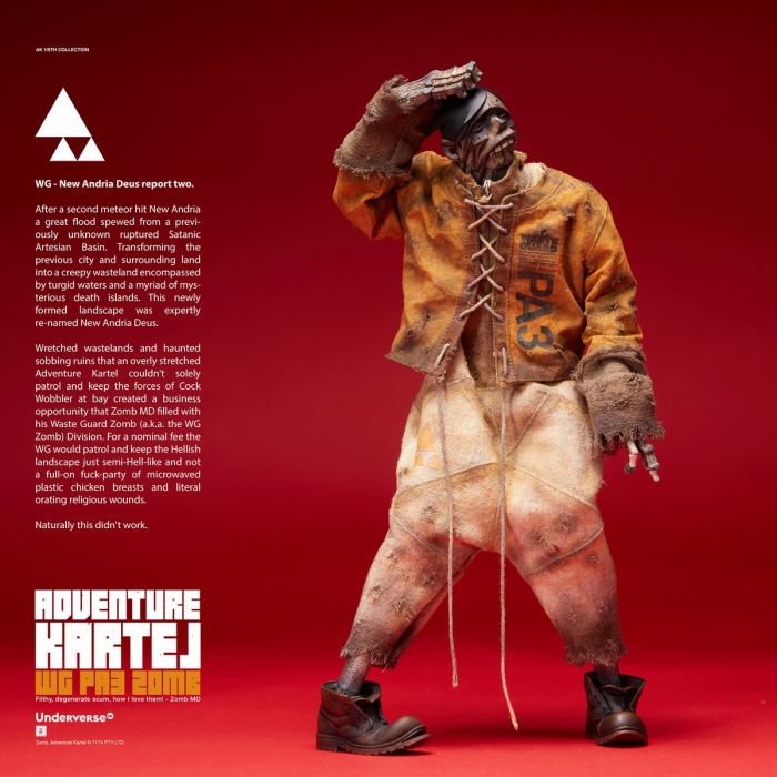 Navy Patrol Zombie 047 & Ruin Guard Zombie PA3