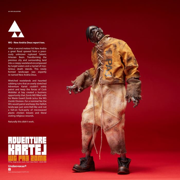 Navy Patrol Zombie 047 & Ruin Guard Zombie PA3