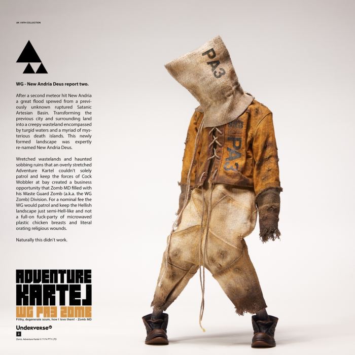 Navy Patrol Zombie 047 & Ruin Guard Zombie PA3