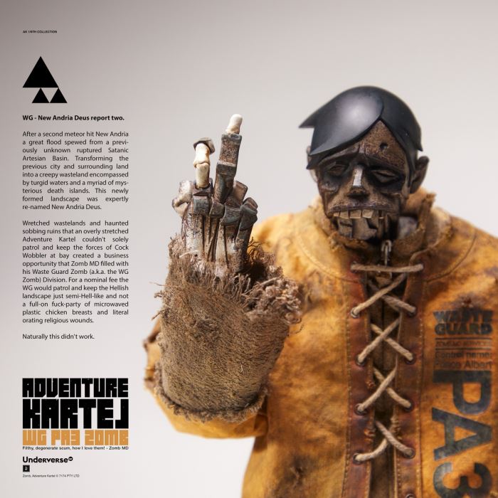 Navy Patrol Zombie 047 & Ruin Guard Zombie PA3