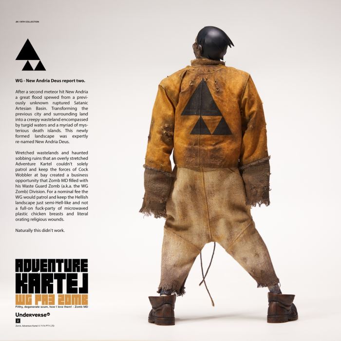 Navy Patrol Zombie 047 & Ruin Guard Zombie PA3