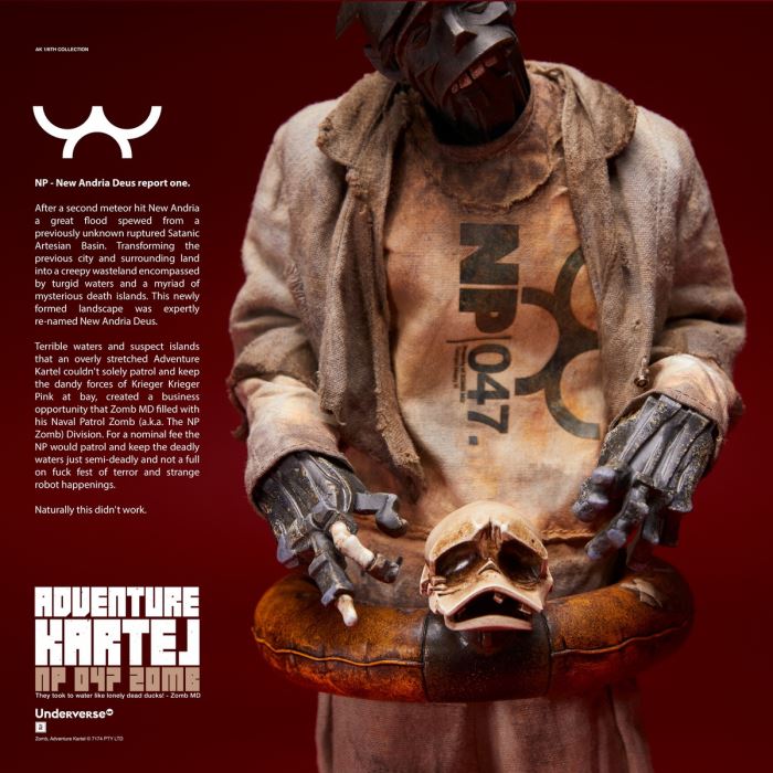 Navy Patrol Zombie 047 & Ruin Guard Zombie PA3