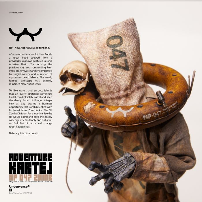 Navy Patrol Zombie 047 & Ruin Guard Zombie PA3