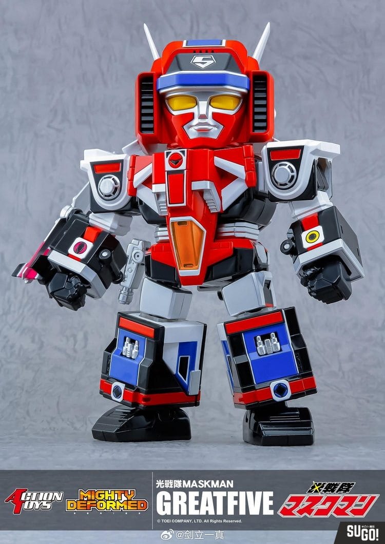 Mighty Deformed Maskman Greatfive