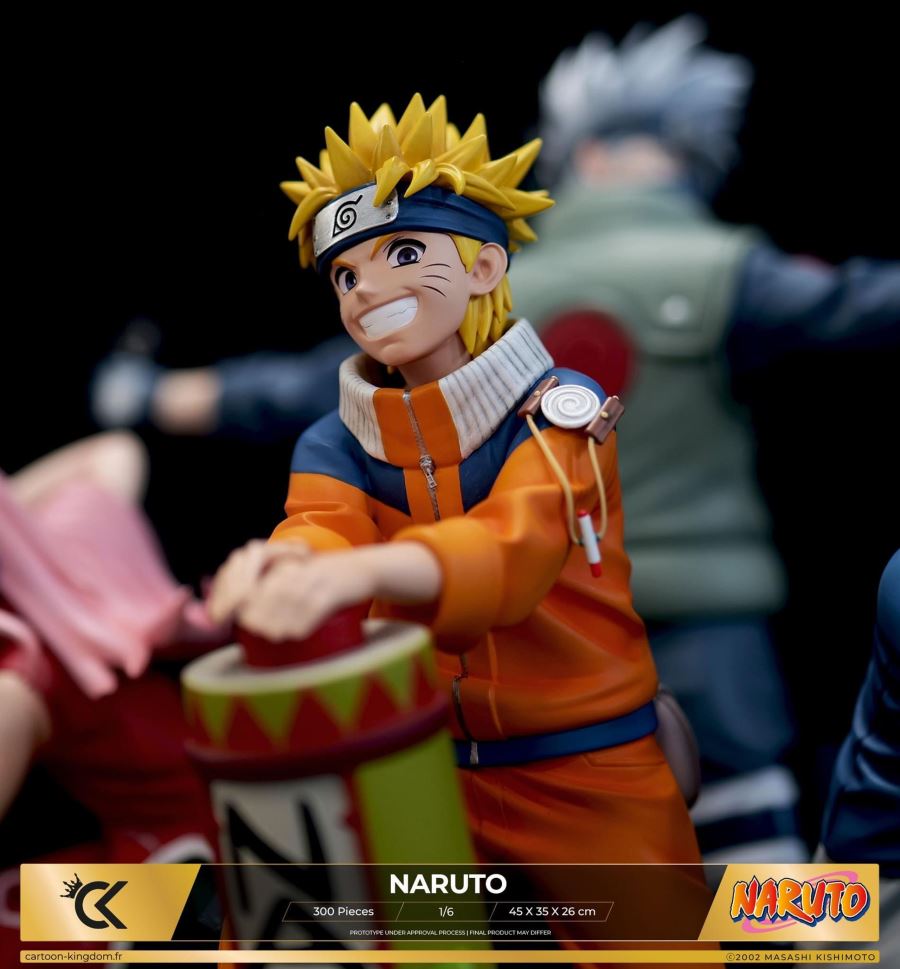 Kakashi & Naruto & Sasuke & Sakura 1/6 [Licensed]