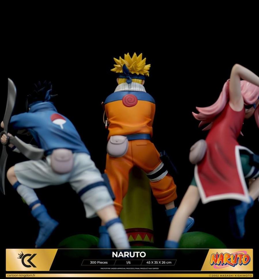 Kakashi & Naruto & Sasuke & Sakura 1/6 [Licensed]