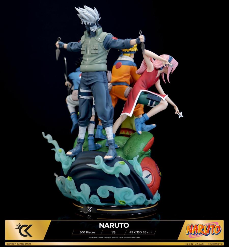 Kakashi & Naruto & Sasuke & Sakura 1/6 [Licensed]