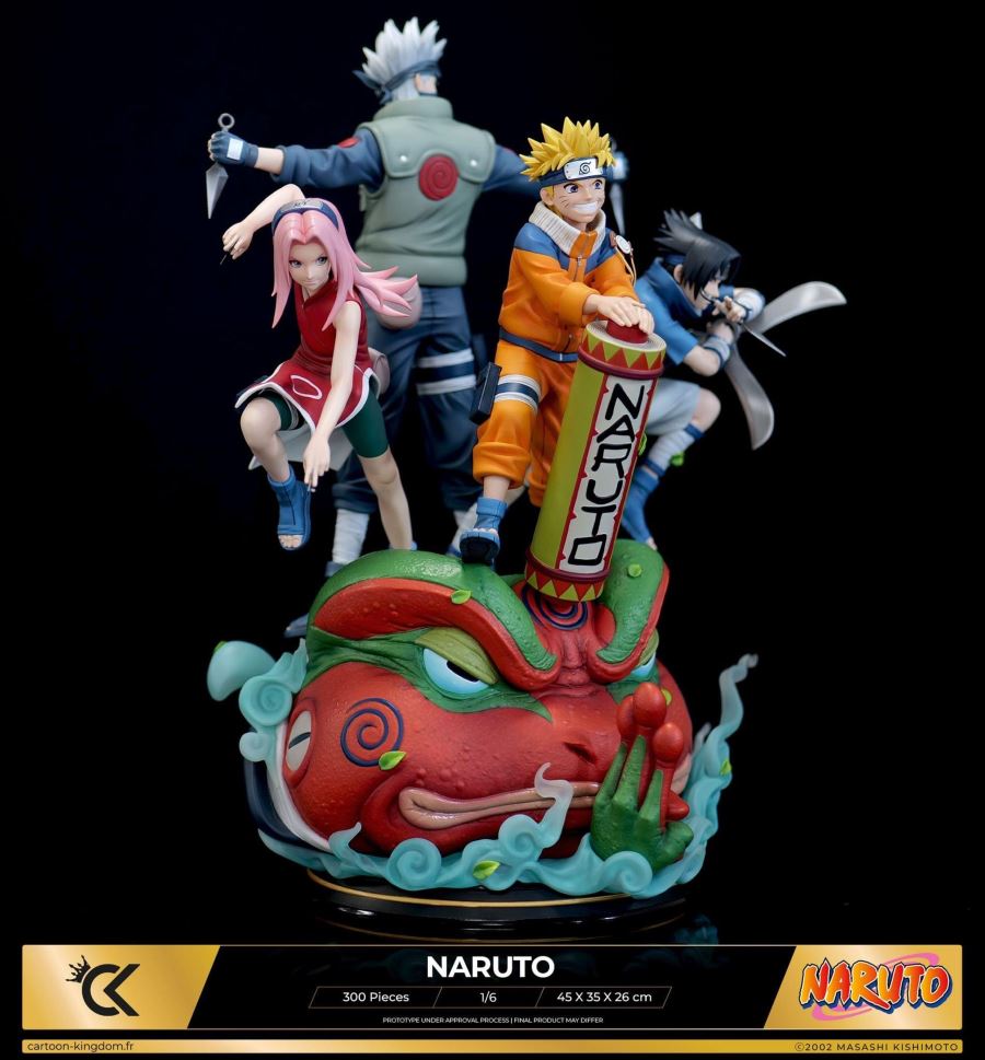 Kakashi & Naruto & Sasuke & Sakura 1/6 [Licensed]