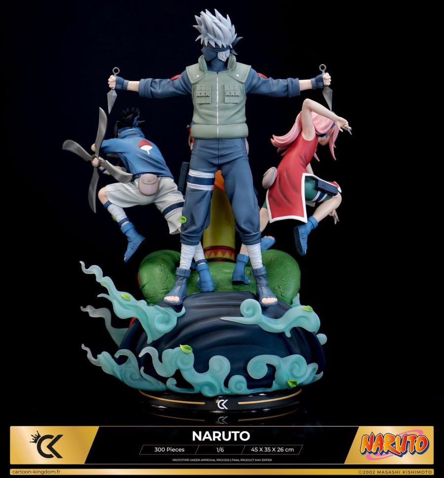Kakashi & Naruto & Sasuke & Sakura 1/6 [Licensed]