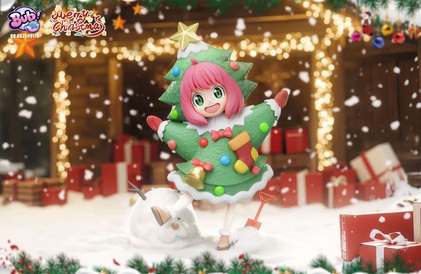 Christmas tree costume Anya
