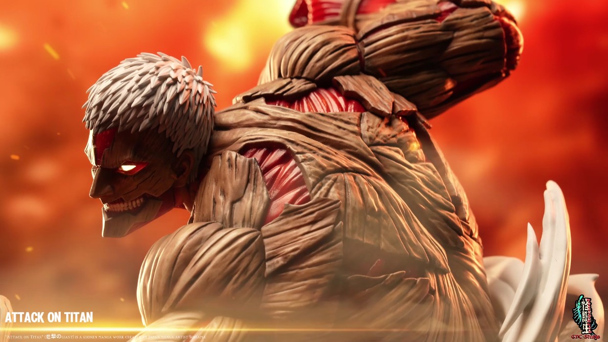 The Armored Titan & Jaw Titan - Attack on Titan