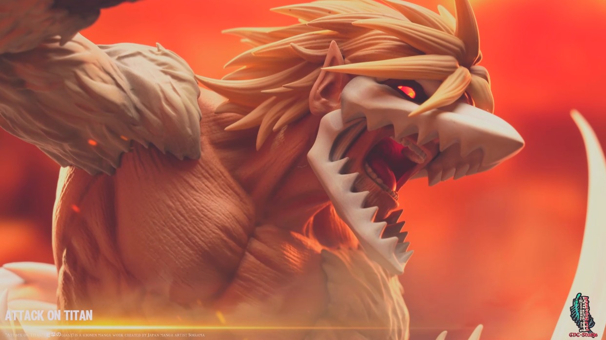 The Armored Titan & Jaw Titan - Attack on Titan