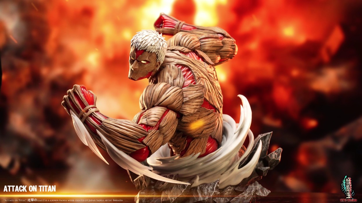 The Armored Titan & Jaw Titan - Attack on Titan