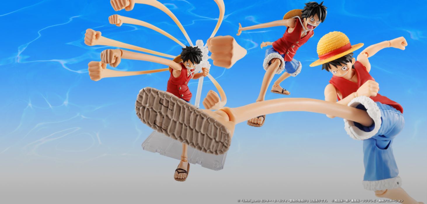 S.H.Figuarts Monkey D. Luffy -Romance Dawn- Gum-Gum Optional Part Set