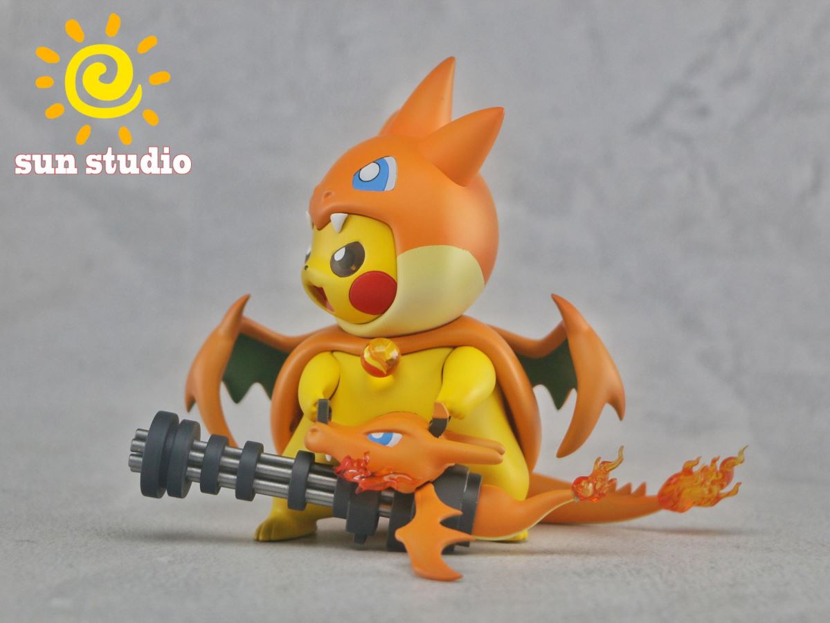 Pikachu cosplay Charizard X & Charizard Y - Pokemon