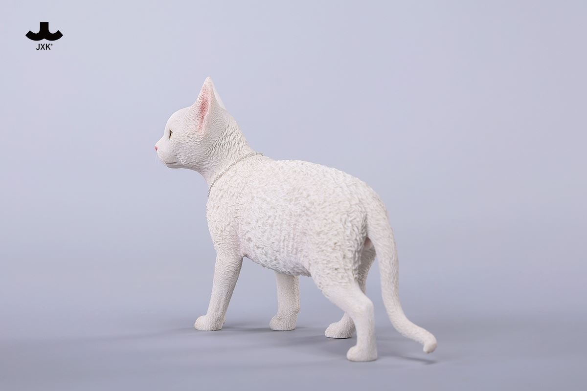 Devon Rex Cat Figurine V3 1/3