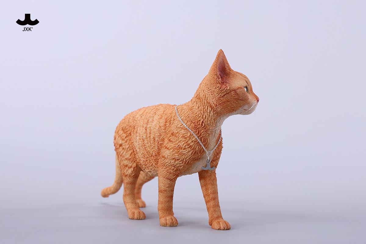 Devon Rex Cat Figurine V3 1/3
