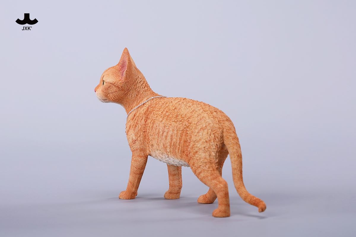 Devon Rex Cat Figurine V3 1/3