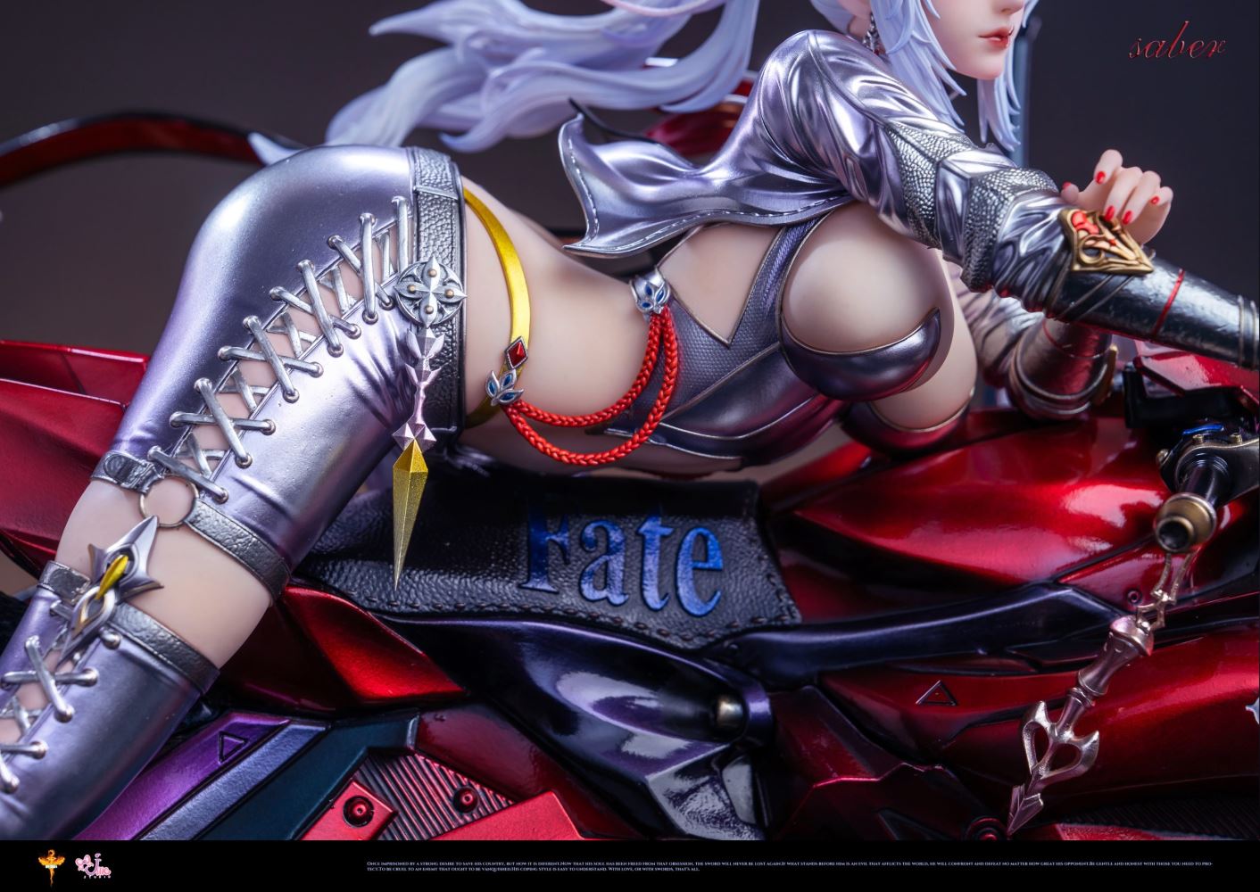 Saber Alter Artria Pendragon Motorcycle [Red Mode] - Fate/Grand Order