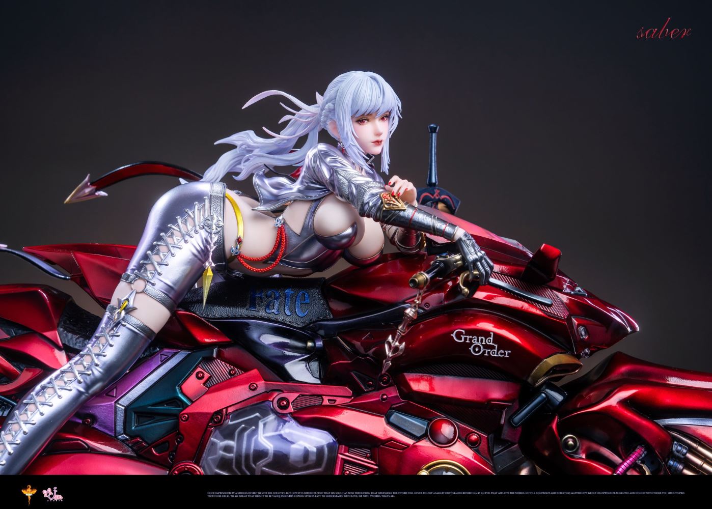 Saber Alter Artria Pendragon Motorcycle [Red Mode] - Fate/Grand Order