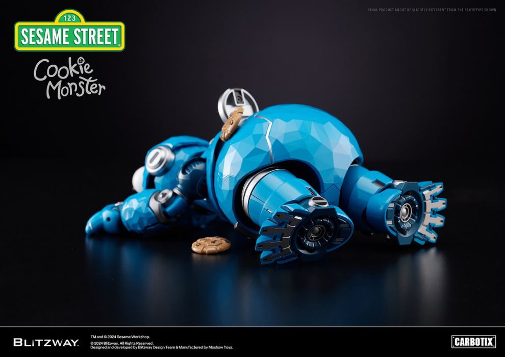 Carbotix Sesame Street Aciton Figure Elmo Big Bird Cookie Monster