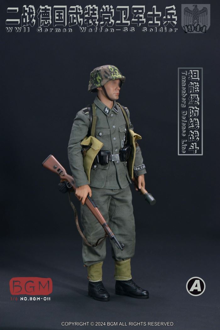 WWII German Waffen - SS Soldier Tannenberg Defense Line 1944 1/6