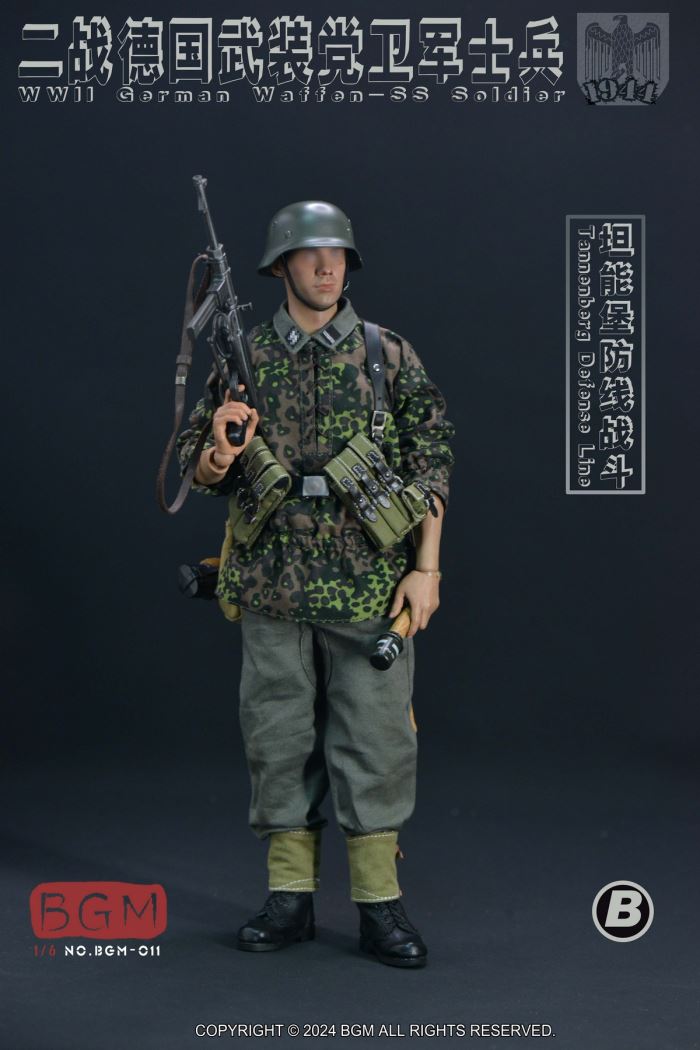 WWII German Waffen - SS Soldier Tannenberg Defense Line 1944 1/6