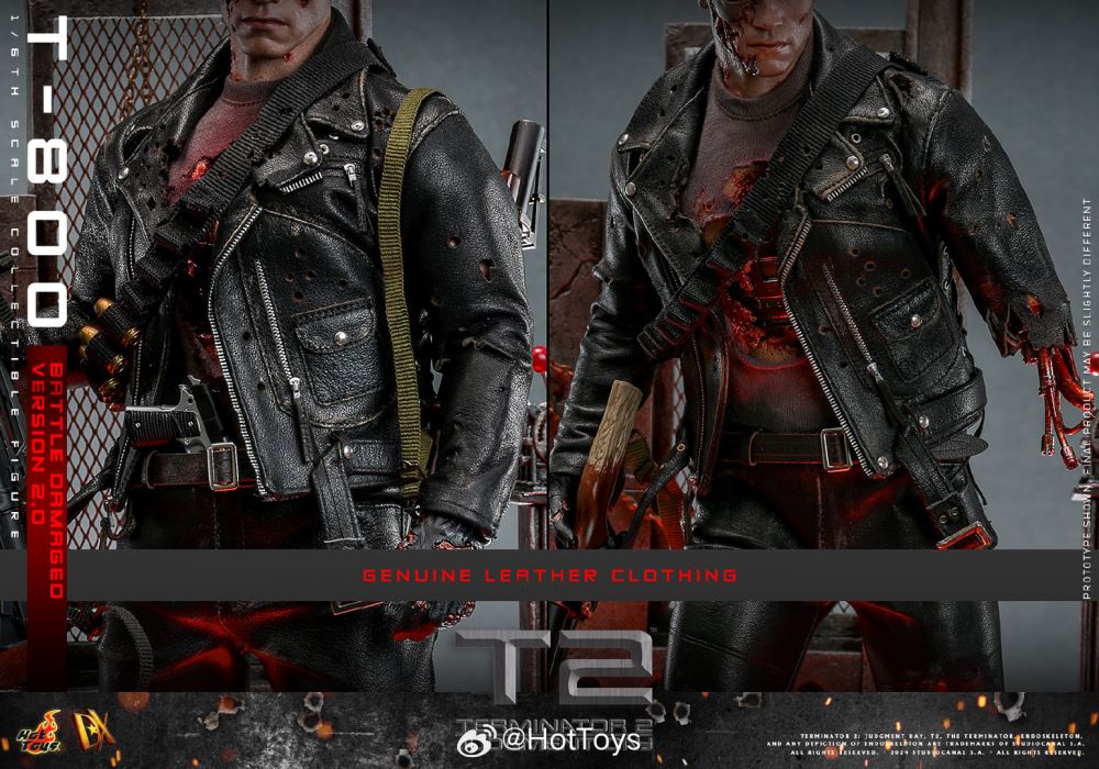 Terminator 2: Judgment Day T-800 (Battle Damaged Version) (2.0) 1:6