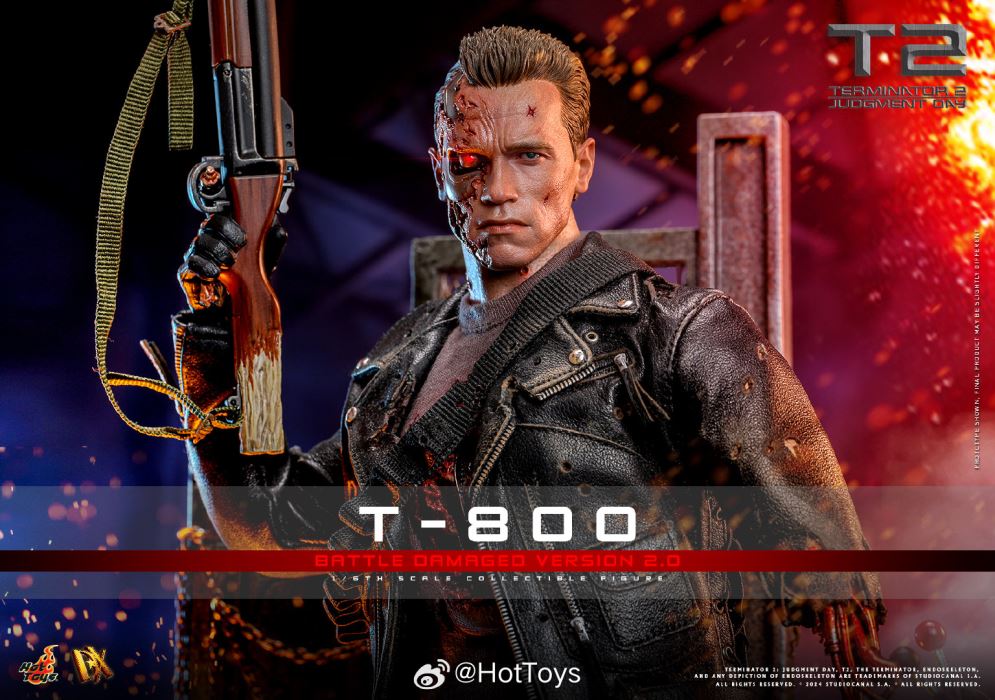 Terminator 2: Judgment Day T-800 (Battle Damaged Version) (2.0) 1:6