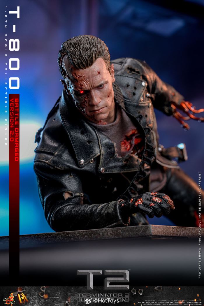 Terminator 2: Judgment Day T-800 (Battle Damaged Version) (2.0) 1:6