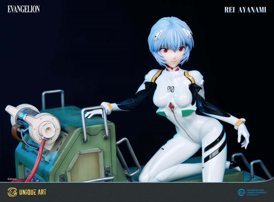 Rebuild of Evangelion Rei Ayanami (Test Plugsuit Ver.) 1/4