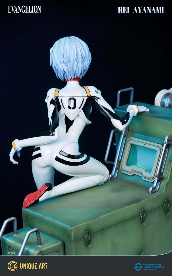 Rebuild of Evangelion Rei Ayanami (Test Plugsuit Ver.) 1/4