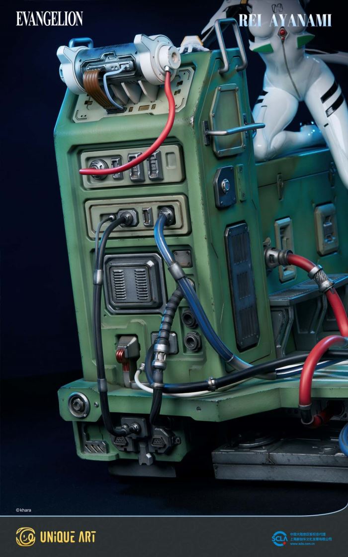 Rebuild of Evangelion Rei Ayanami (Test Plugsuit Ver.) 1/4