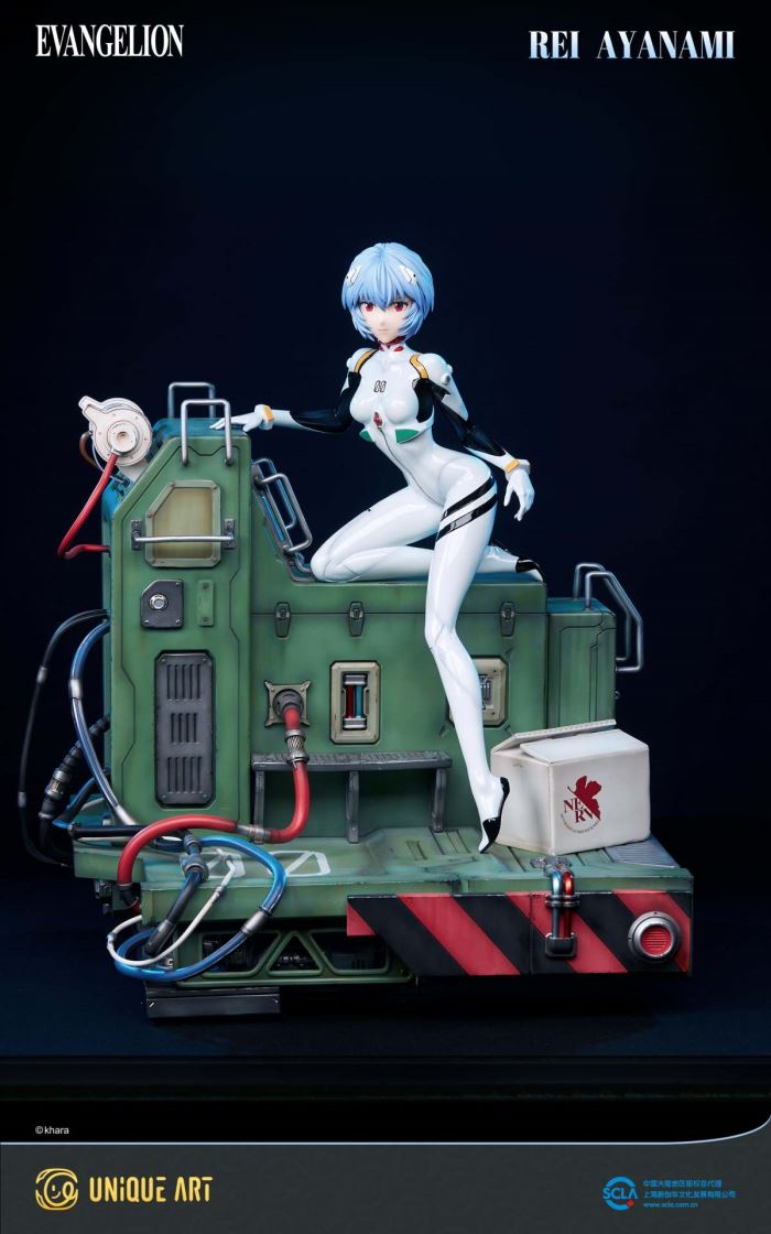 Rebuild of Evangelion Rei Ayanami (Test Plugsuit Ver.) 1/4
