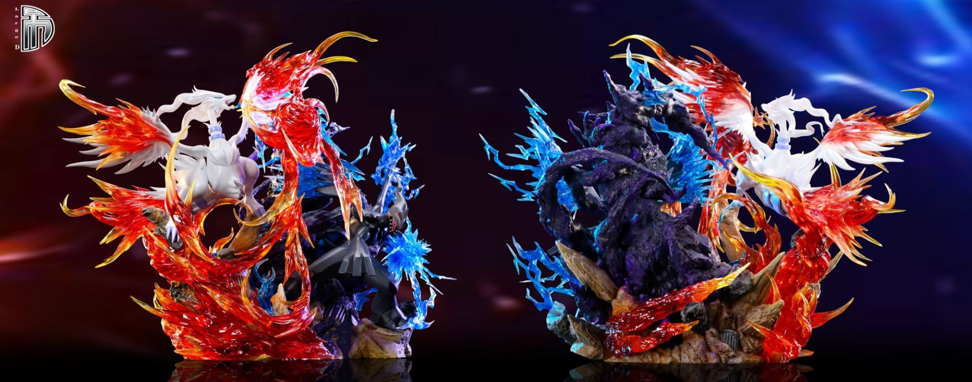 Zekrom vs Reshiram - Pokemon