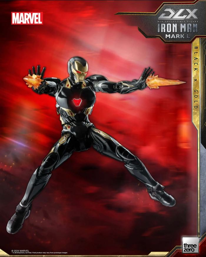 Marvel DLX Iron Man Mark 50 (Black Gold Edition)