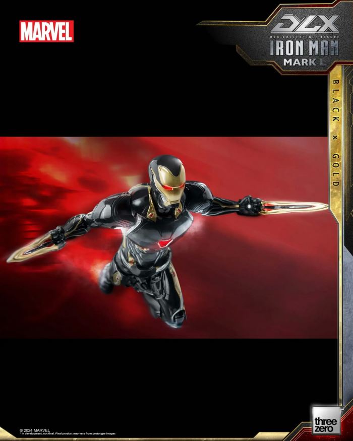 Marvel DLX Iron Man Mark 50 (Black Gold Edition)